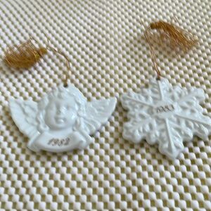 Vintage Ceramic collective Christmas Ornament